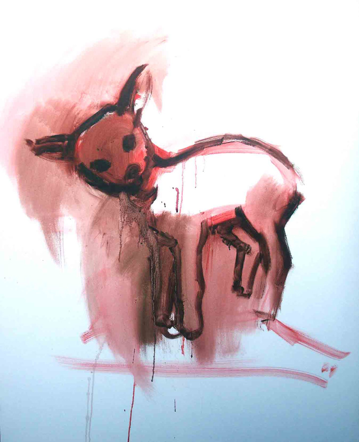 Tony Robson, Lamb, 2009, oil on canvas